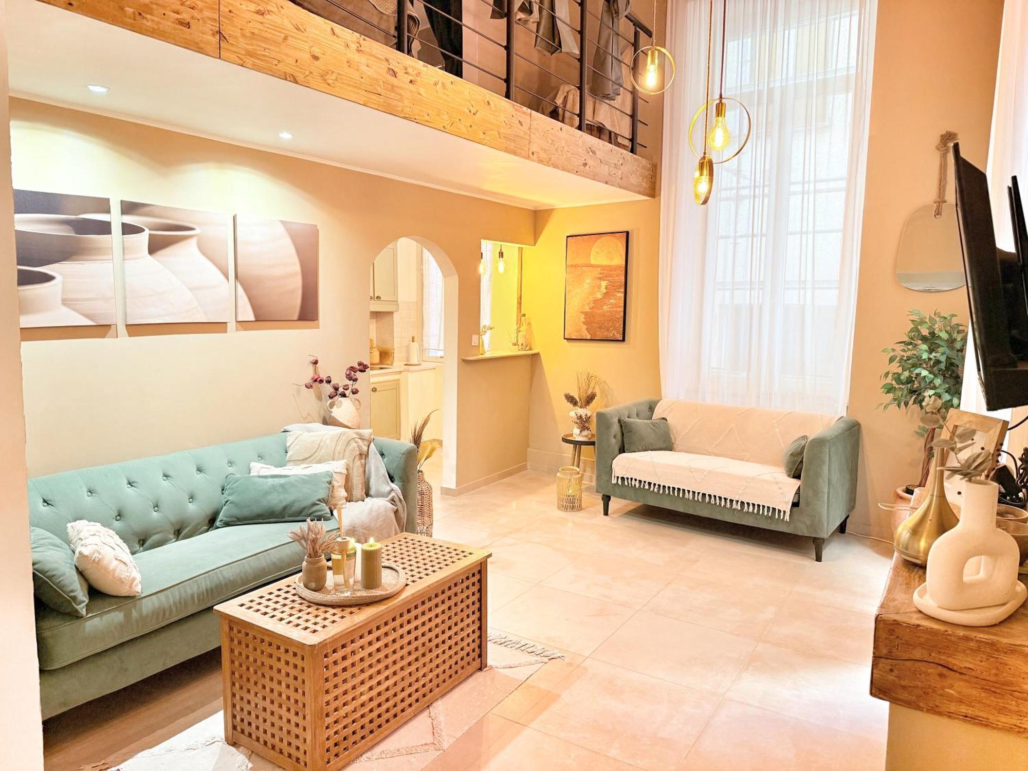 ניס Spacious Loft, Duplex, Old Town, 3 Bedrooms - Easy Check-In מראה חיצוני תמונה